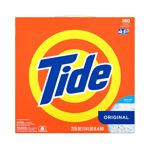 Detergente Tide de 160 lavadas