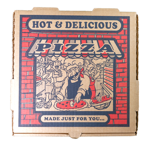 Caja Corrugada Para Pizza 16x16